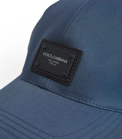 Shop Dolce & Gabbana Logo Plaque Cap