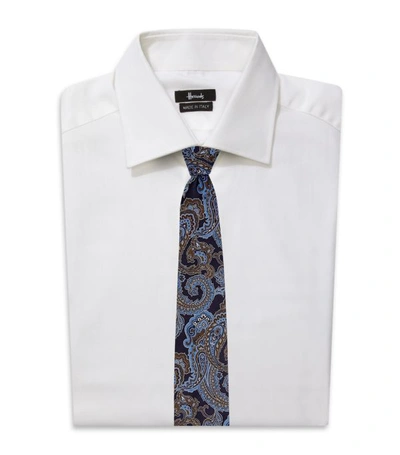 Shop Eton Paisley Pattern Tie