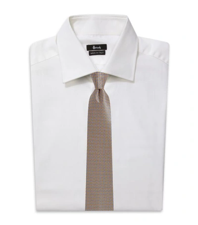 Shop Stefano Ricci Patterned Silk Tie