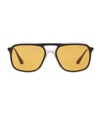 Shop Prada Aviator Sunglasses