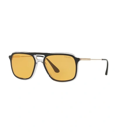 Shop Prada Aviator Sunglasses