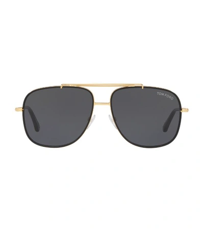 Shop Tom Ford Metal Frame Sunglasses