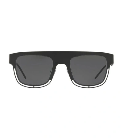 Shop Dolce & Gabbana Logo Sunglasses
