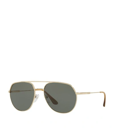 Shop Prada Irregular Sunglasses