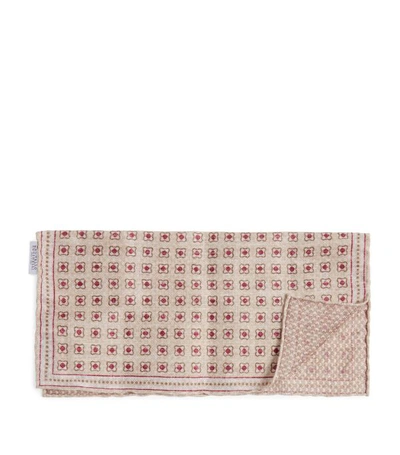 Shop Brunello Cucinelli Patterned Pocket Square