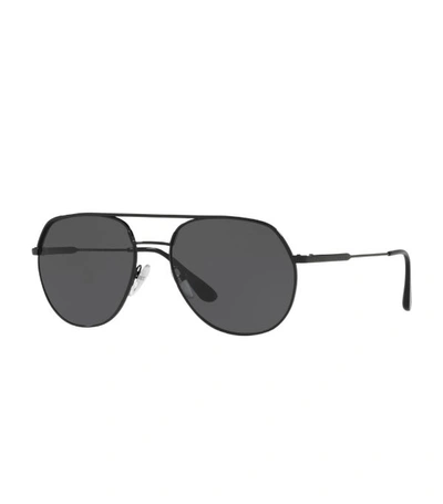 Shop Prada Irregular Sunglasses