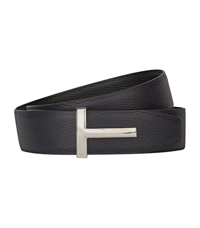 Shop Tom Ford Leather Reversible Belt