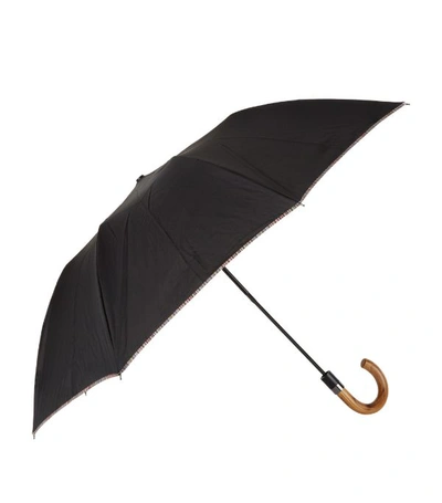 Shop Paul Smith Striped Crook Umbrella