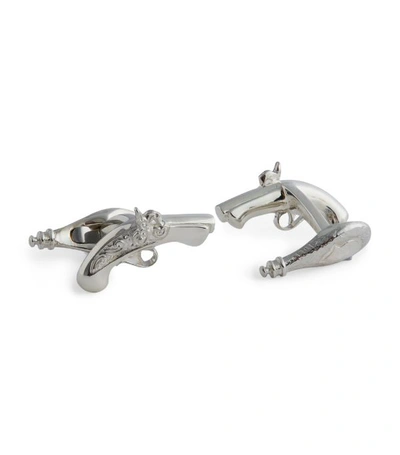 Shop Purdey Sterling Silver Hip Flask Cufflinks