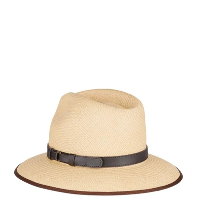 Shop Purdey Straw Panama Hat