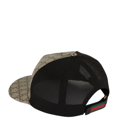 Shop Gucci Gg Supreme Bee Cap