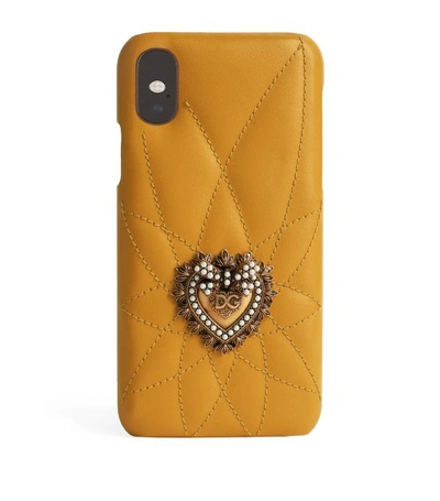 Shop Dolce & Gabbana Iphone Xs Devotion Case
