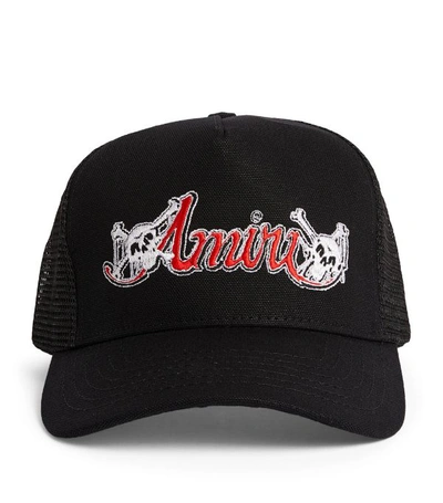 Shop Amiri Mötley Crüe Trucker Hat