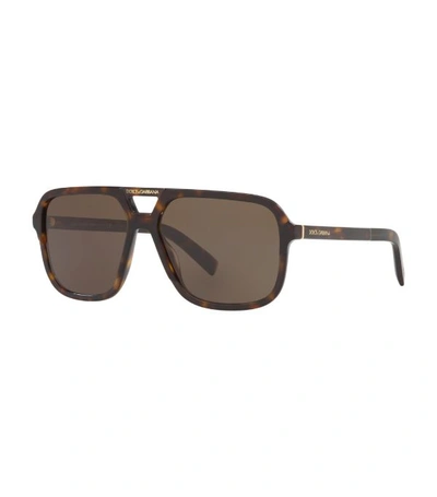 Shop Dolce & Gabbana Acetate Angel Sunglasses