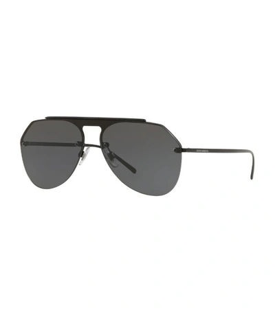 Shop Dolce & Gabbana Pilot Sunglasses