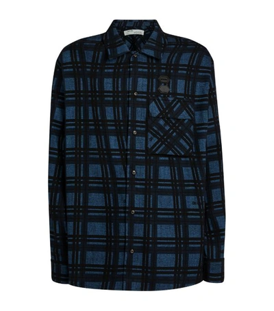 Shop Off-white Flannel Check Shirt