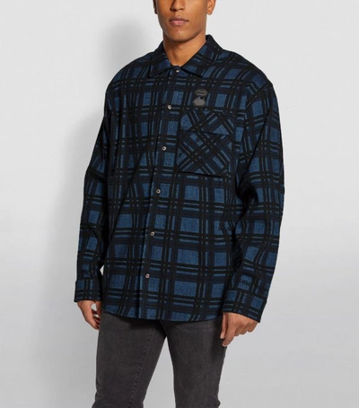 Shop Off-white Flannel Check Shirt