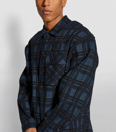 Shop Off-white Flannel Check Shirt