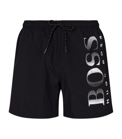 Shop Hugo Boss Boss Octopus Logo Swim Shorts