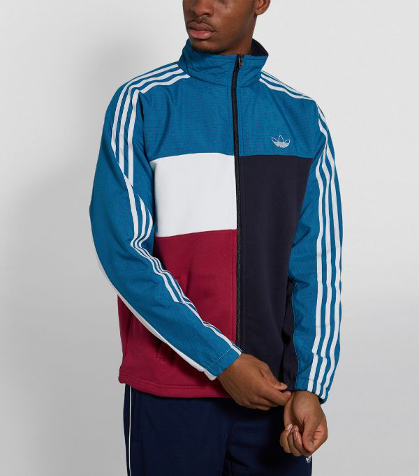 adidas grid block jacket