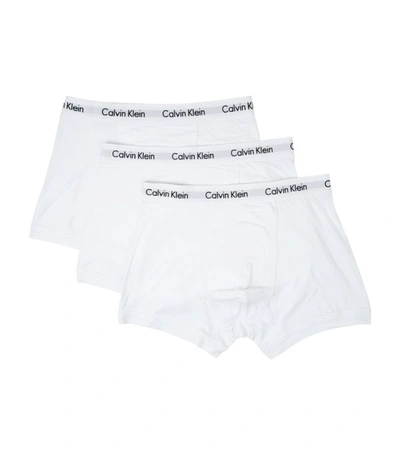 Shop Calvin Klein Cotton Stretch Trunks (pack Of 3) In Multi