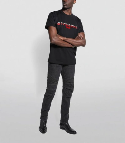 Shop Givenchy Felt Logo T-shirt