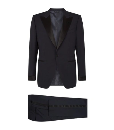 Shop Tom Ford O'connor Satin-trim Two-piece Tuxedo