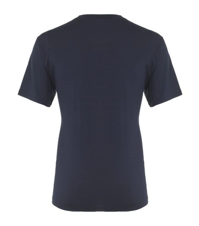 Shop Derek Rose Basel Lounge T-shirt In Navy