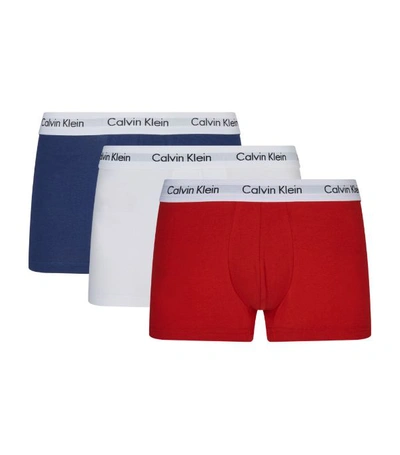 Shop Calvin Klein Cotton Boxers (pack Of 3)