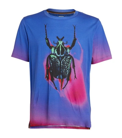 Shop Paul Smith Beetle Print T-shirt