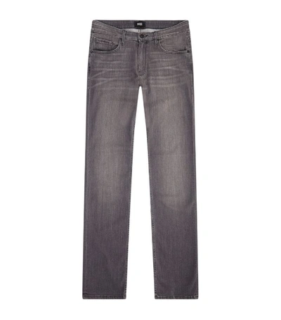 Shop Paige Federal Slim Jeans In Grey