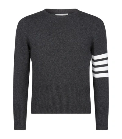Shop Thom Browne Cashmere 4-bar Sweater