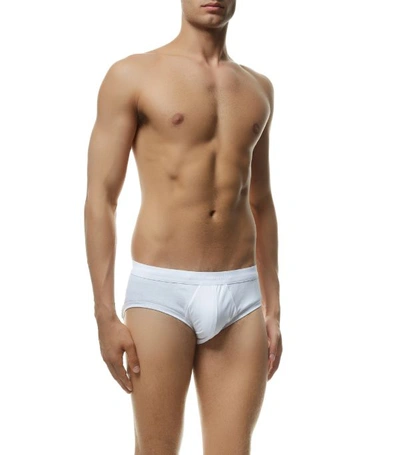 Shop Zimmerli 286 Sea Island Hipster Briefs