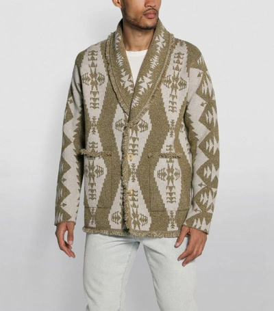 Shop Alanui Baja California Diamonds Cardigan