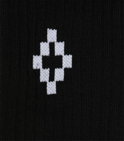 Shop Marcelo Burlon County Of Milan Cross Logo Socks