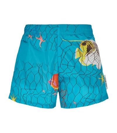 Shop Off-white Fish Swim Shorts