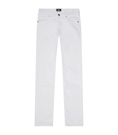 Shop Paige Lennox Slim Jeans In White