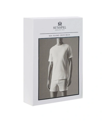 Shop Sunspel Cotton T-shirt