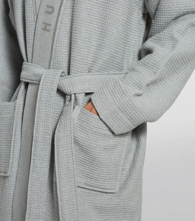 Shop Hugo Boss Boss Waffle Logo Robe