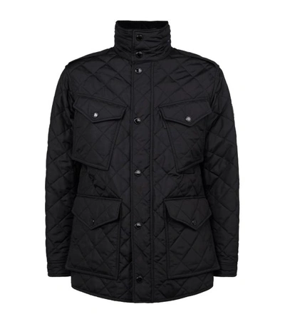 Shop Burberry Quilted Field Jacket