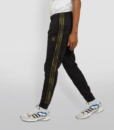 Adidas Originals Camo 3-stripes Track Pants In Black/ Multicolor | ModeSens