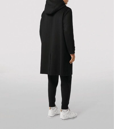Shop Burberry Cashmere Hooded Coat
