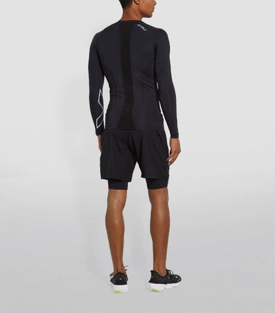 Shop 2xu Long-sleeved Compression Top