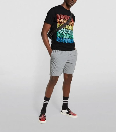 Shop Dsquared2 Rainbow Logo T-shirt