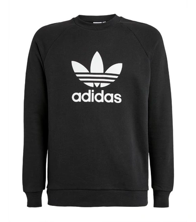 Shop Adidas Originals Trefoil Logo Sweatshirt