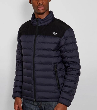 Shop Burberry Tb Monogram Quilted Jacket