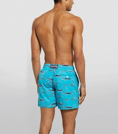 Shop Vilebrequin Embroidered Underwater Swim Shorts
