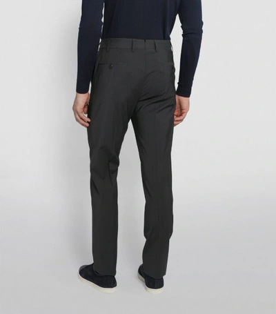 Shop Corneliani Wool Tailored Trousers