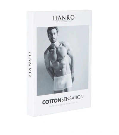 Shop Hanro Cotton Sensation Trunk In Black