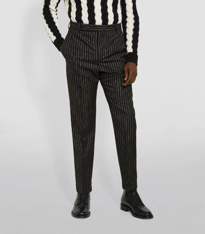 Shop Saint Laurent Stripe Trousers